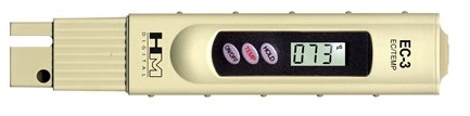 Conductivimètre µS HM-EC-3 avec mesure de température